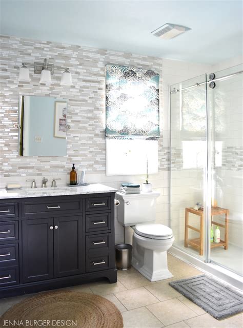 Serene Sophisticated Master Bathroom Reveal Jenna Burger Design Llc