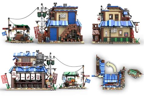 Lego Ideas Naruto Ichiraku Ramen Shop Bereikt 10k Supporters