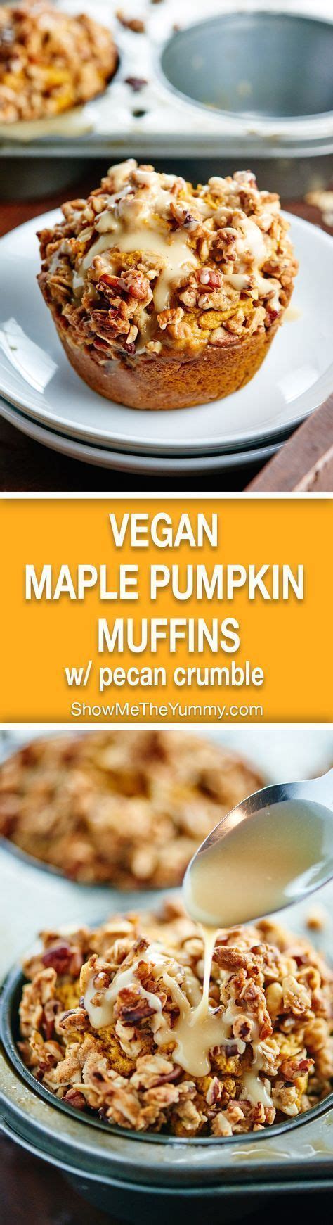 These Healthy Vegan Pumpkin Muffins Are Made W Whole Wheat Flour And Are