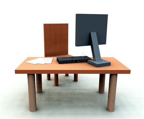 Unsere mitarbeiter begrüßen sie als trotz der tatsache, dass dieser stuhl schreibtisch durchaus holz ein wenig teurer ist, spiegelt sich. Schreibtisch Mit Stuhl 4 Bild. Bild: 3641054