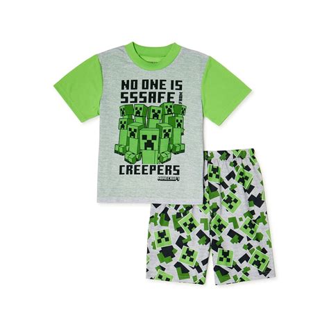 Minecraft Minecraft Boys 2 Piece Pajama Set