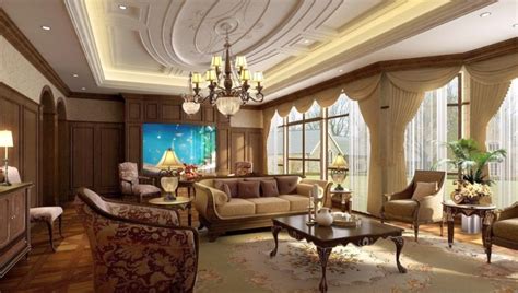 Add an arched dome design for a new take on a classic wood ceiling. classic oval shaped ceiling design ideas for living room