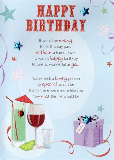 Birthday Card Wishes The Cake Boutique