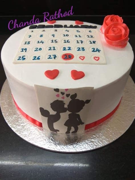 Cakes By Chanda Rathod For More Follow Nikimanan Calendar Cake