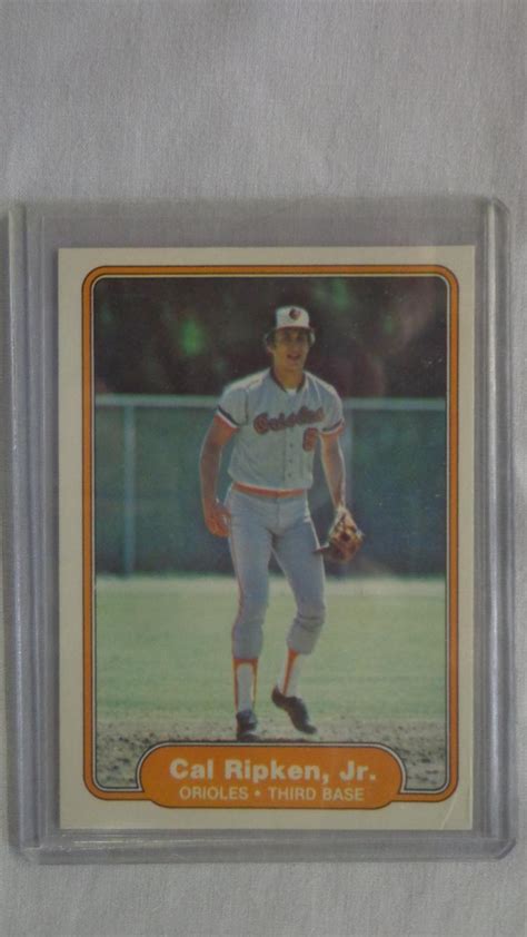 1989 donruss baseball is perhaps best remembered for the hunt for ken griffey jr. Sold Price: 1982 Fleer Cal Ripken Jr Rookie Baseball Card ...