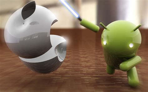 Android Vs Apple Wallpapers Wallpaper Cave