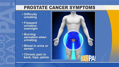 This may be called palliative care or supportive care. Prostate Cancer Symptoms - Penn State Cancer Institute ...