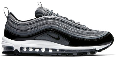 Nike Air Max 97 Cool Grey Black Patent In Cool Greyblack White Gray