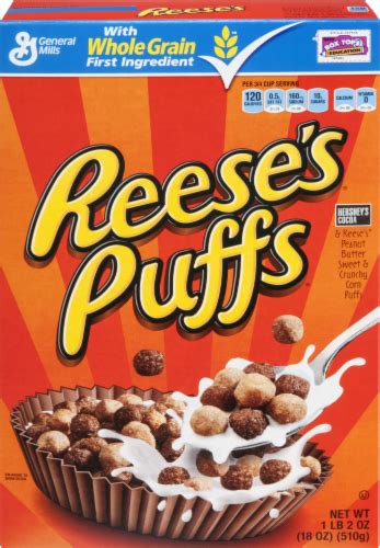 general mills reese s puffs large size cereal 18 oz kroger