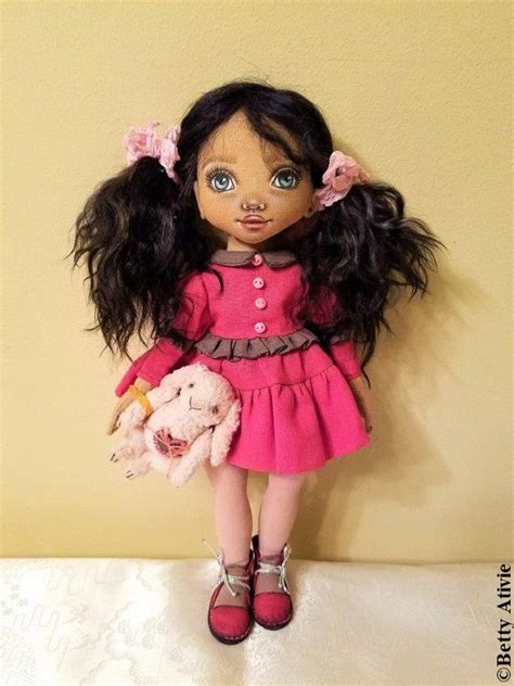 Zuri An Ooak Cloth Doll Deebeegee S Virtual Black Doll Museum™