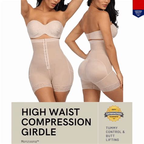 Premium High Waist Compression Girdle Bodysuit Body Shaping Panties Ho Dealsdirectnz
