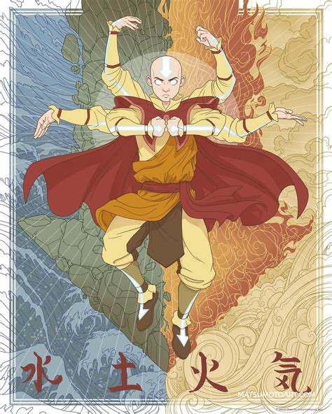 Avatar State Art By Michael Matsumoto Thelastairbender Avatar Aang