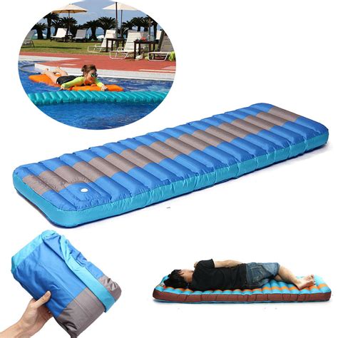 Ipree® Outdooors Camping Inflatable Mat Portable Sleeping Mattress