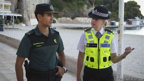 british cops in magaluf say first patrols went well bbc news