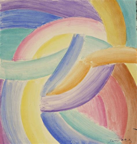 Colored Rhythm: Study for the Film, 1913. Léopold Survage. Watercolor ...