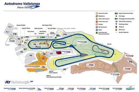 Vallelunga Modern Race Track With An Archaeological Site SnapLap