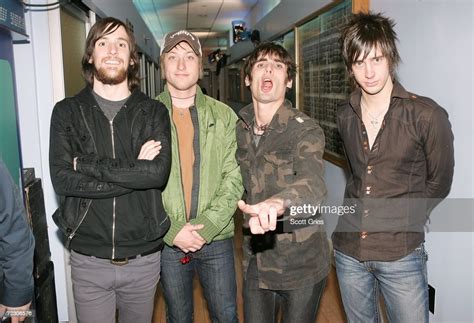 Nick Wheeler Tyson Ritter Chris Gaylor And Mike Kennerty Of The