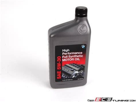 One of the most notable things about this oil is that it is a great cleaner. Genuine BMW - 07510017866 - 5w-30 High Performance ...