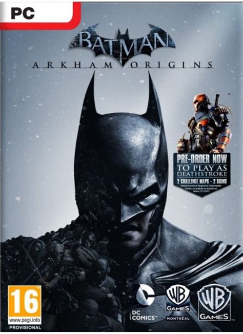 Based on the dc comics superhero batman, it is the sequel to the 2009 video game. Batman Arkham Origins PC Download - Official Full Game