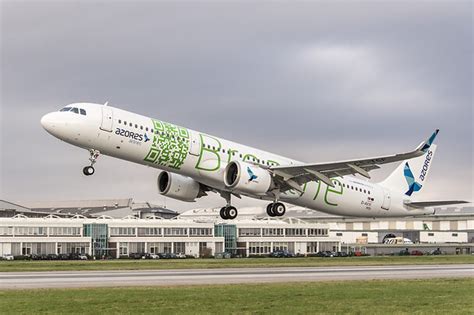 Azores Airlines Takes Delivery Of Its First A321neo Airbus