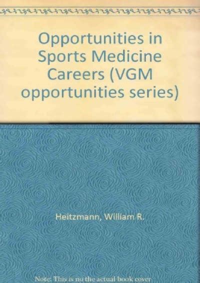 Pdf Opportunities In Sports Medicine Careers
