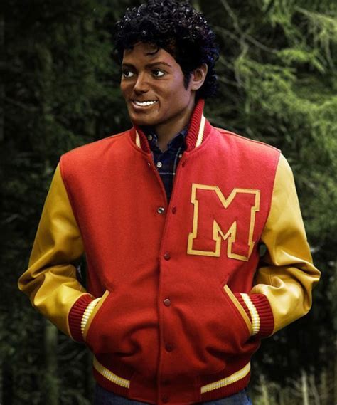 Thriller Michael Jackson Varsity Jacket M Letterman Jacket