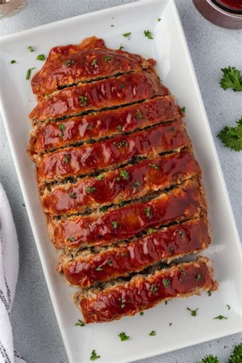 BBQ Turkey Meatloaf With Oatmeal Gluten Free