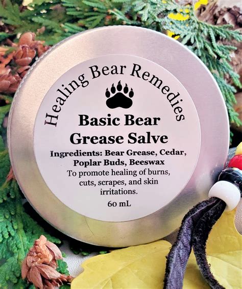 Basic Bear Grease Salve — Remedies