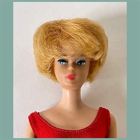 Very Pretty Vintage Blonde Bubble Cut Barbie ~ All Original ~ Big Ruby Lane