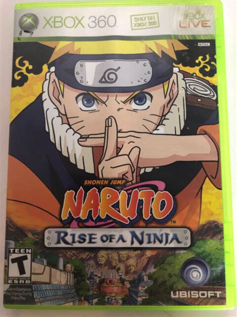 Naruto Rise Of A Ninja Microsoft Xbox 360 2007 For Sale Online Ebay