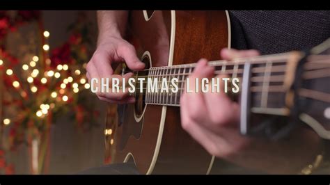 Christmas Lights Coldplay Guitar Cover Youtube