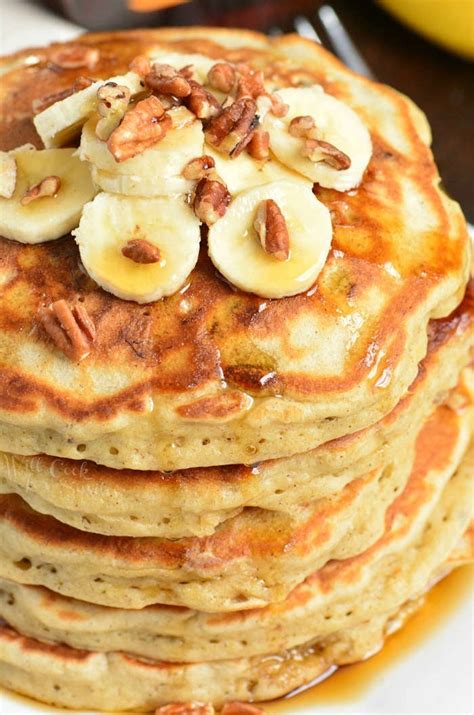 Banana Pancakes Fluffy Pancakes For A Perfect Weekend Breakfast