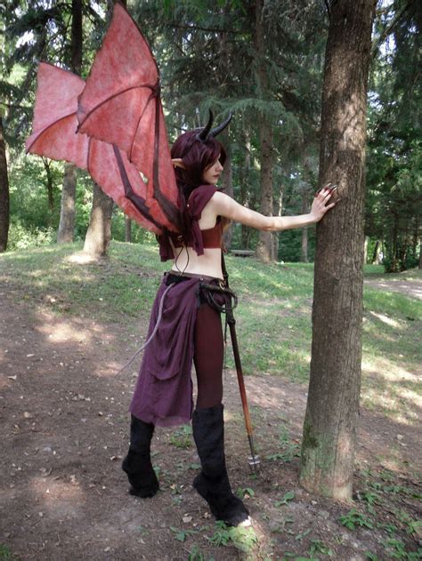 Infernal Invitation By Carancerth On Deviantart Succubus Costume Succubus Cosplay Steampunk