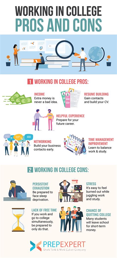 Working In College Pros And Cons Prep Expert
