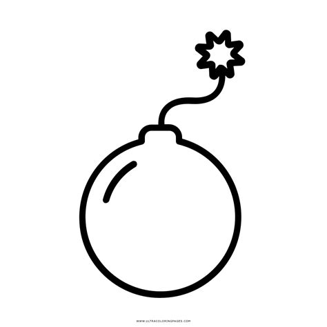 Bomb Coloring Pages - Coloring Home