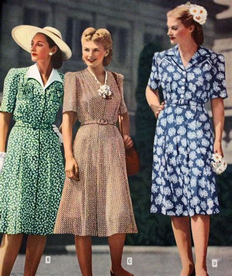 1940 Women Fashion