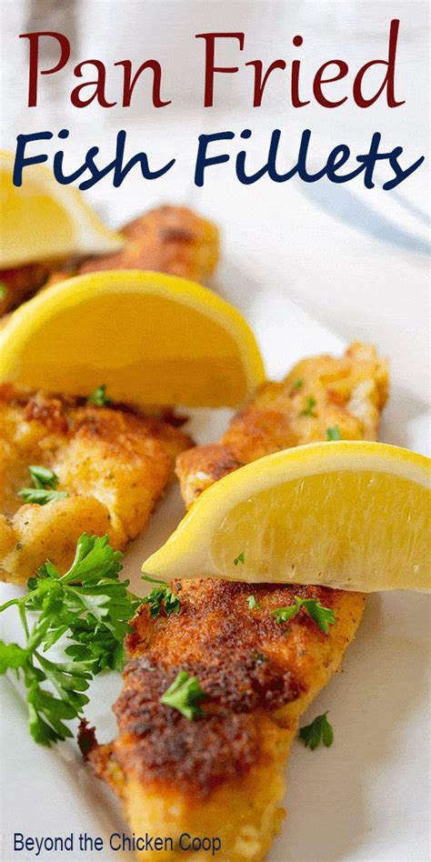 Stir together 1/3 cup yellow cornmeal and 1 tablespoon paprika in a shallow dish. Pan Fried Walleye | Recipe | Beyond the Chicken Coop ...