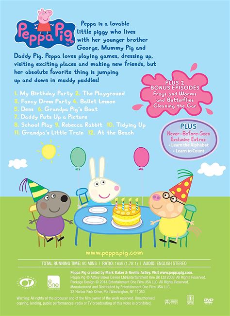 Peppa Pig My Birthday Party And Giveaway ~ The Review Stew