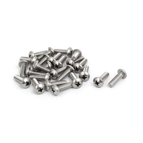 Bolt Industrial Screws And Bolts 10 24x5 8 Pan Head Phillips Machine Screws Stainless Steel 30