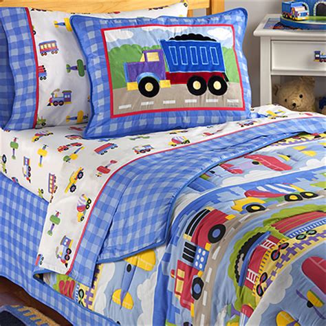 Boys like trucks nursery bedroom/bedding set. Great Bedding : NEW TRUCK KIDS BOY QUEEN COMFORTER BEDROOM ...
