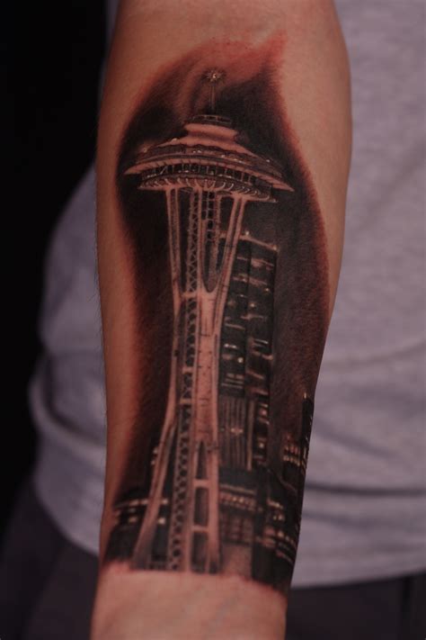 Black And White Forearm Tattoo Austin Evans Trueartists