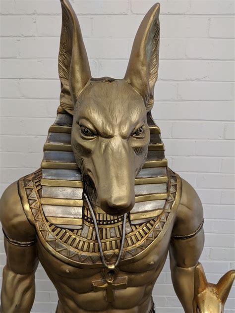 Large Egyptian Anubis Statue 240 High Auction 0001 5037861 Grays