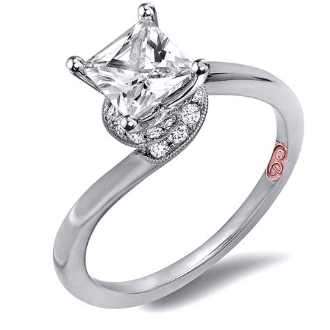 Twisted Princess Cut Engagement Rings Demarco Bridal Jewelry Official Blog