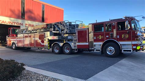 Stauntons Newest Fire Truck Will Help Department Easily Navigate City