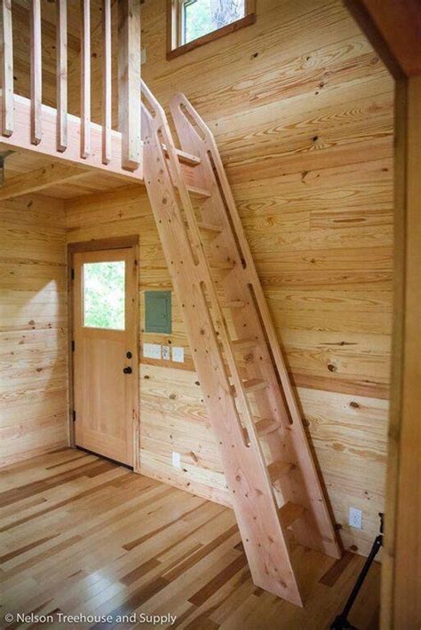 Aframehome In 2020 Cabin Loft Tiny House Stairs Ship Ladder