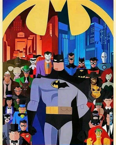 Batman The Animated Series By Bruce Timm Batman 2 Batman And Catwoman Dc Comics Artwork