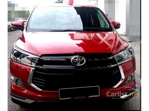 Com — what goes up, must come down — or at least plateau. Toyota Innova 2017 X 2.0 in Selangor Automatic MPV Red for ...