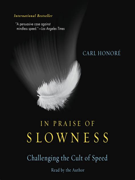 in praise of slowness hillsborough county public library cooperative overdrive