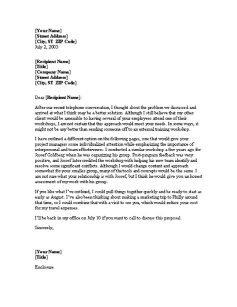 An organization's aim is to maximize strength and minimize weaknesses. Cover Letter For Proposal From Training Consultant Cover ...
