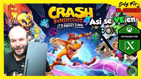 Así Funciona Crash Bandicoot 4 En Xbox Series X Youtube